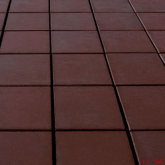 Брусчатка стандарт коричневый 300х300х60 мм